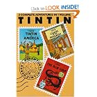 The Adventures of Tintin: Tintin in America Cigars of the Pharaoh The Blue Lotus (3... by Herge