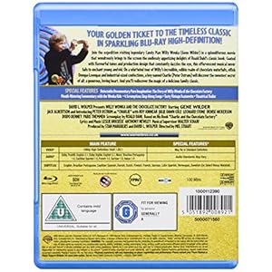 Willy Wonka and The Chocolate Factory [Blu-ray] [Import anglais]