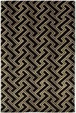 Adinkra Rug 9'x13' Black/tan