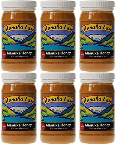 (6 PACK) - Nelson Honey - Manuka Ease Bee Venom Honey | 500g | 6 PACK BUNDLE by Nelson Honey