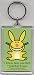 Happy Bunny - I Know How You Feel. I Just Dont Care. - Acrylic Keychain