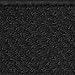 House, Home and More Skid-Resistant Carpet Runner - Black - 8 Feet X 27 Inches