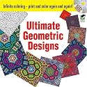 Infinite Coloring Ultimate Geometric Designs CD and Book