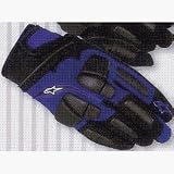 ALPINESTARS RAVEN TEXTILE GLOVES BLUE SM 356-767-17-S