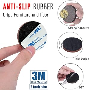 Tools Home Improvement Hardware Non Slip Furniture Pads 8
