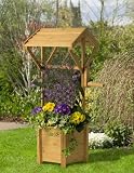 Gardman large wishing well garden planter