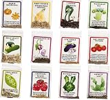 12 Heirloom Varieties of Vegetable Seeds