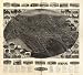 GIANT Wall Sticker of: Panoramic map of historic Winsted, Connecticut 1908 By O. H. Bailey.
