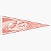3 Philadelphia Eagles Pink NFL Wholesale Team Pennants