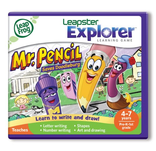 Imagen 2 de Leapfrog Leapster Explorer - Juego Sr. Lápiz para aprender a escribir (solo para Leapster Explorer)
