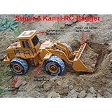 6 Kanal RC Bagger ferngesteuert!von "Huber Elektronikbedarf..."