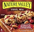 Nature Valley Chewy Trail Mix, Cranberry & Pomegranate, 6-Count Boxes (Pack of 6)
