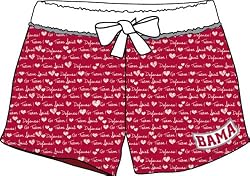 Alabama - Ladies Print Boxer Shorts