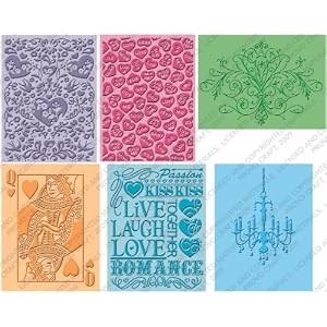 Cuttlebug-Embossing-Folders-Love-s-in-the-Air-Set-6-Folders