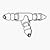 Raindrip #307025B 25PK 1/4 Barbed Tee