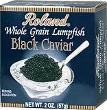 Roland Black Lumpfish Caviar, 2-Ounce Jars (Pack of 2) by Roland Cheap