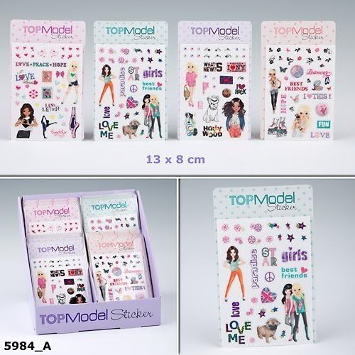 Depesche top model stickers by Depeche