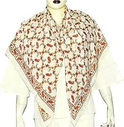 Square Silk Scarf Dress in Crepe 44 x 44 inches (sqsrf072)