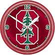 Wincraft Stanford Cardinal Round Clock
