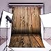 LB 5X7ft Wooden Wall & Floor Poly Fabric Photo Backdrops Customized Studio Background Studio Props QD06