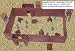 Large 2ft x 1ft Plastic toy WESTERN FORT for 2 inch 1/32nd Plastic Army Men Soldier Figures