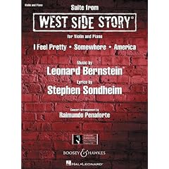 Suite from West Side Story: Violine und Klavier.