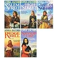 Anna Jacobs: Gibson Family Saga - 5 books (Salem Street / High Street / Ridge Lane / Hallam Square / Spinners Lake rrp �24.95)