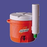 Cooler/Dispenser, 7Gallons, 20'x20'x30', Orange/White (QKR49134) Category: Outdoor Coolers