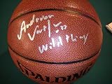 ANDERSON VAREJAO SIGNED AUTOGRAPHED BASKETBALL CLEVELAND CAVALIERS COA