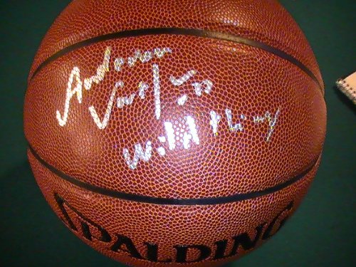 ANDERSON VAREJAO SIGNED AUTOGRAPHED BASKETBALL CLEVELAND CAVALIERS COA