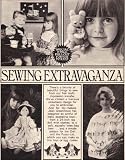 Sewing Extravaganza with Transfer: 24" Rag Doll with Clothes, Bean-Bag Toy Bear, Pussy-Cat which you can make as tiny toys or egg cosies designed by Jean Greenhowe Toy Sewing Pattern (Special 8 Page Pull Out Magazine Patter)