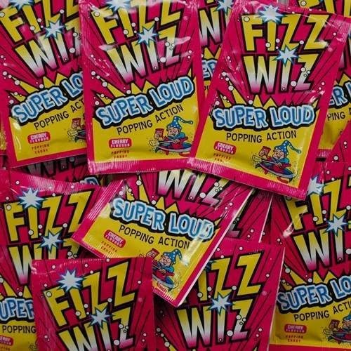 Space Dust Popping Candy, Cola Flavour, 10 packets by party bag sweets