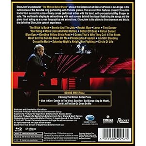 John Elton the Million Dollar Piano [Blu-ray]