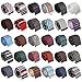 BMC Stylish 3pc Mixed Pattern Mens Fashion Knitted Neck Tie Accessory Set - The Guy Next Door