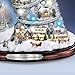Thomas Kinkade Snowman Pre-Lit Christmas Tree: Sno' Place Like Home For The Holidays by The Bradford Exchange
