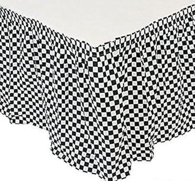 Checkered Racing Race Car TABLESKIRT BURN RUBBER PIT CREW Nascar Party Favor