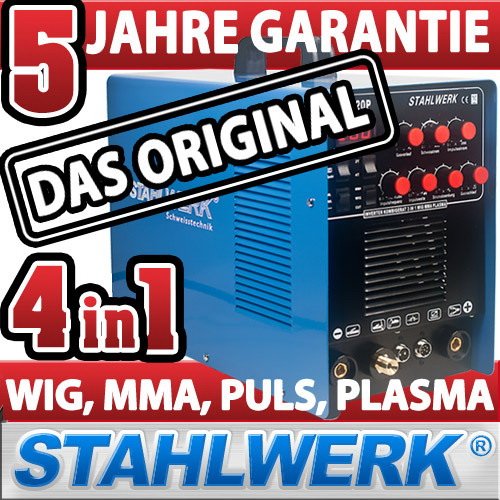 4 in 1 New STAHLWERK CT 520P DC Inverter MMATIG Welding Machine Welder
