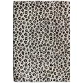 Snow Leopard Carolina Fleece Rug - Multicolored (63x90")