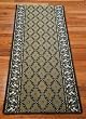 Trellis Beige Carpet Rug Hallway Runner 5'
