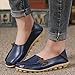 Lucksender Womens Soft Leather Comfort Driving Loafers Shoes
