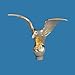EAGLE 6-1/2IN (FLYING) NO ADPTR GOLD Image