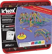 K'NEX Education - Intro to Structures: Bridges Set - 207 Pieces - For Grades 3-5 Construction Education Toy
