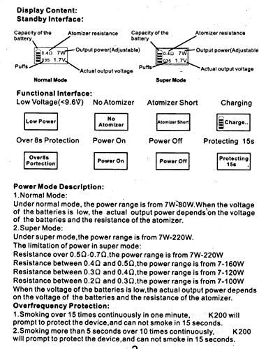 Xingchen Original Kamry 200 Mechanical Mod 7w-200w Variable Wattage Box Mod Oled Screen Display 3 Colors Available Kamry200 200w (burgundy)