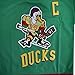 #96 Charlie Conway Anaheim Mighty Ducks Movie Ice Hockey Jersey Stitched Green S to XXXL
