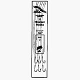 South Bend Sporting Goods WBH-12 Bait Holder Snelled Hooks