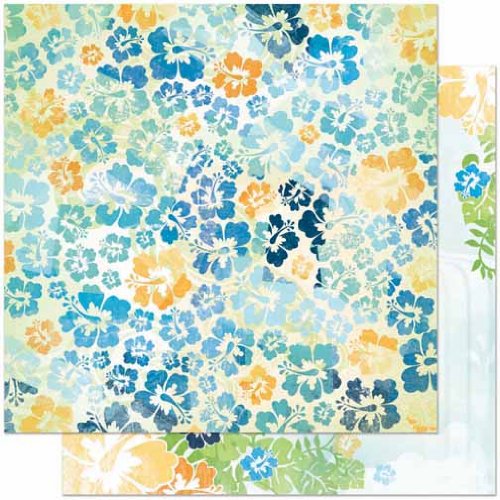 Beach Bag 12X12 Barefoot & Bliss Collection Paper 