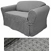 Basket Grey Furniture Slipcover Loveseat 580