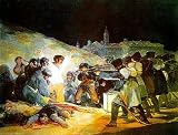 The Execution of the Rebels on 3rd May, 1808 by Francisco Goya y Lucientes poster print,21.8 in. x 1