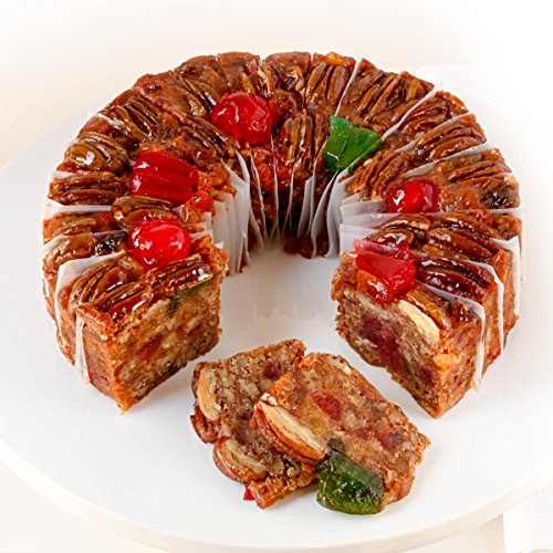 Sliced DeLuxe Fruitcake 1 lb. 14 oz. Collin Street Bakery