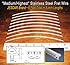 Guitar Fret Wire - Jescar Stainless Steel Medium/Highest Gauge - Six Feet